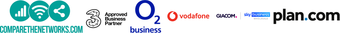 Our network partners: Three, O2, Vodafone, EE